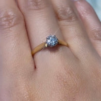 Vintage .40 carat diamond solitaire ring