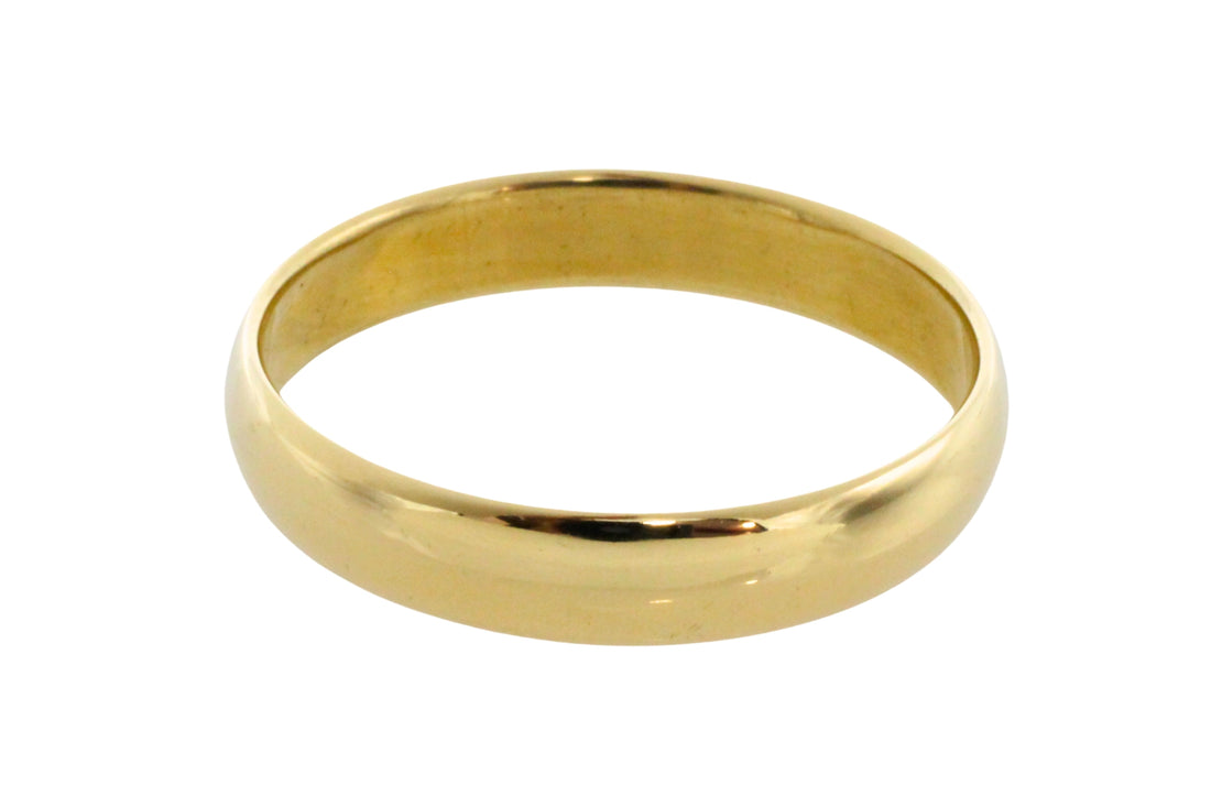 Vintage 14 carat gold wedding band-wedding rings-The Antique Ring Shop