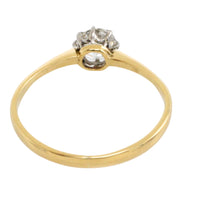 Edwardian old cut diamond solitaire ring-engagement rings-The Antique Ring Shop