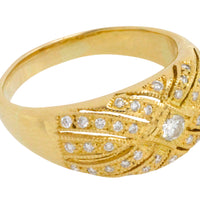 Diamond ring in 18 carat gold-Vintage Rings-The Antique Ring Shop