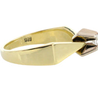 Vintage diamanten solitaire ring