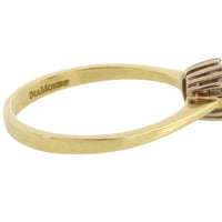 Diamond cluster ring in 14 carat gold