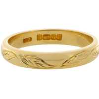 Wedding band with motif from 1924