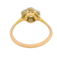 Edwardian old cut diamond cluster ring-Antique rings-The Antique Ring Shop
