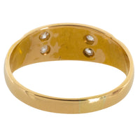 Victorian old cut diamond and pearl ring from 1889-Antique rings-The Antique Ring Shop