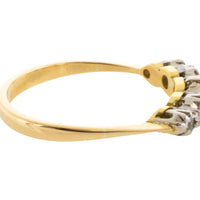 Vintage diamond ring in 14 carat gold-Vintage Rings-The Antique Ring Shop