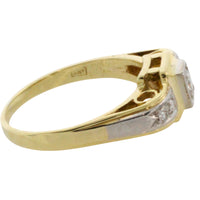 Vintage diamond ring in 14 carat gold