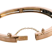 Gold and silver bracelet with Old European cut diamonds-Bracelets-The Antique Ring Shop