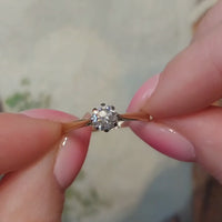 .50 karaat solitair ring