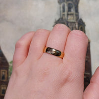 18 carat gold band from 1939-wedding rings-The Antique Ring Shop