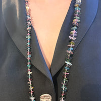 Diverse colored tourmaline collier-colliers-The Antique Ring Shop