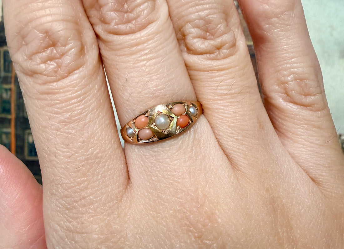 Victorian 22 carat gold ring-Antique rings-The Antique Ring Shop