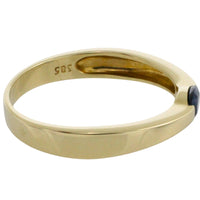 Single stone sapphire ring-Vintage Rings-The Antique Ring Shop