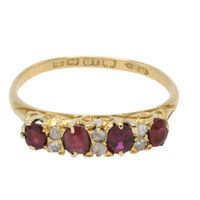 Edwardian ruby and diamond ring from 1910-The Antique Ring Shop