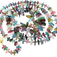 Diverse colored tourmaline collier-colliers-The Antique Ring Shop