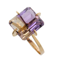 Ametrine ring in 14 carat gold-Vintage Rings-The Antique Ring Shop
