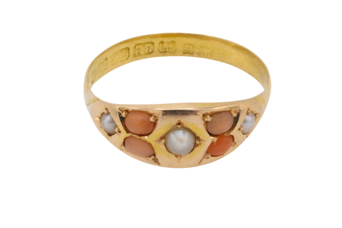 Victorian 22 carat gold ring-Antique rings-The Antique Ring Shop