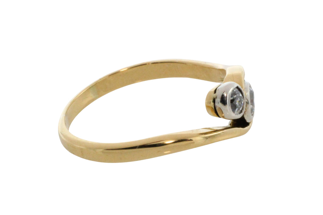 Edwardian old European cut diamond ring-Antique rings-The Antique Ring Shop