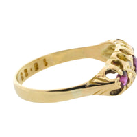 Edwardian ruby and rose diamond ring-Antique rings-The Antique Ring Shop