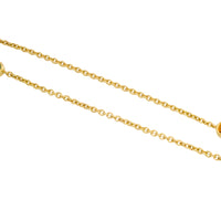 Tourmaline and citrine necklace in 18 carat gold