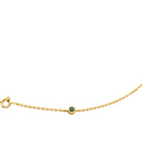 Tourmaline and citrine necklace in 18 carat gold