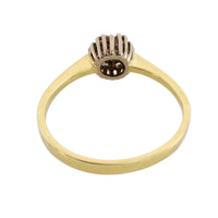 Diamond cluster ring in 14 carat gold
