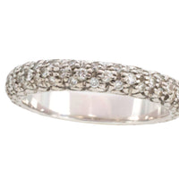Eternity band with diamonds in 18 carat gold