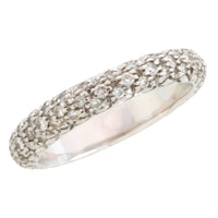 Eternity band with diamonds in 18 carat gold