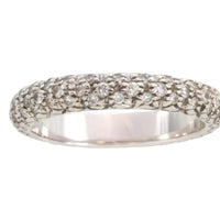 Eternity band with diamonds in 18 carat gold