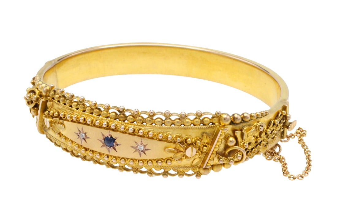 Antieke scharnier armband uit 1919