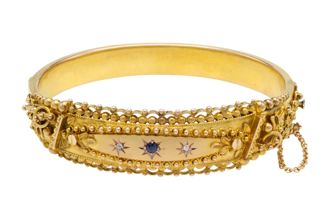 Antieke scharnier armband uit 1919