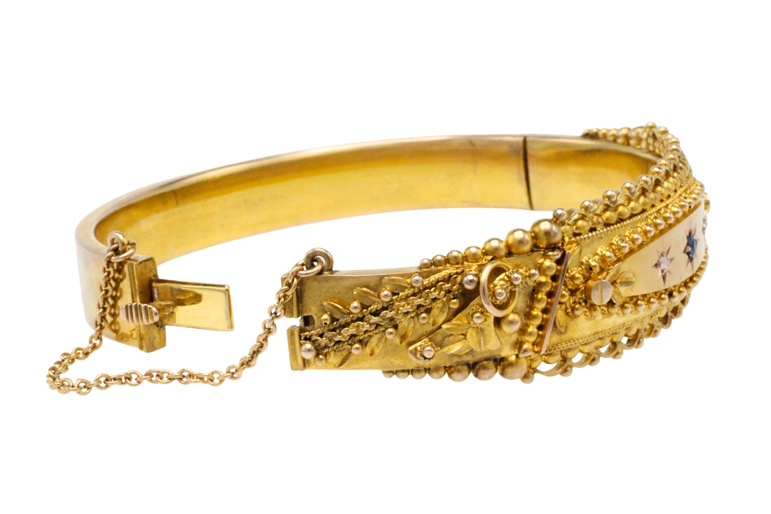 Antieke scharnier armband uit 1919