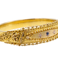 Antieke scharnier armband uit 1919
