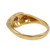 Ruby and diamond ring from 1918-Antique rings-The Antique Ring Shop