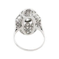 Art Deco diamond ring in white gold-The Antique Ring Shop
