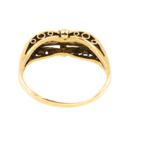 Vintage five stone diamond ring in 14 carat gold-Vintage Rings-The Antique Ring Shop