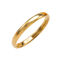 22 carat gold band from 1926-wedding rings-The Antique Ring Shop