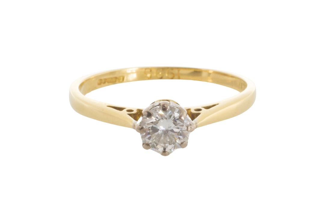.50 carat diamond solitaire ring-engagement rings-The Antique Ring Shop