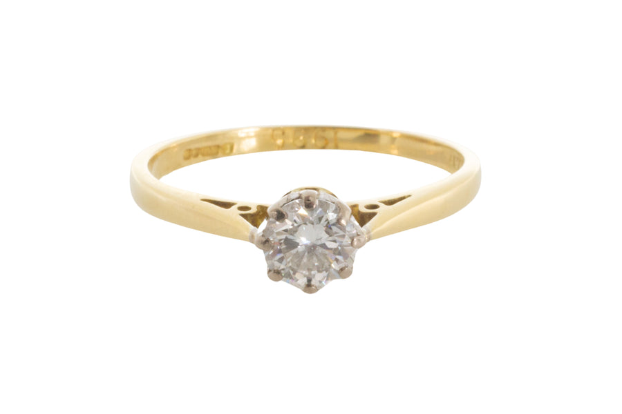 .50 carat diamond solitaire ring-engagement rings-The Antique Ring Shop
