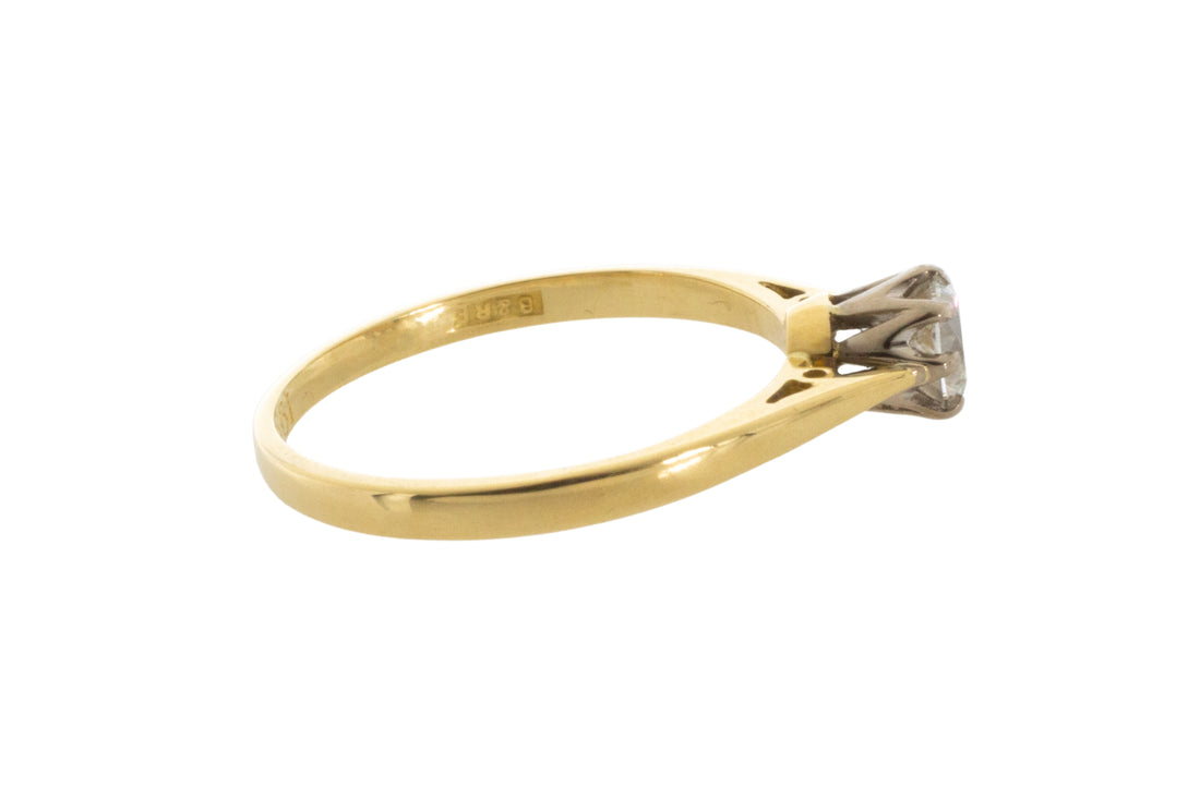 .50 carat diamond solitaire ring-engagement rings-The Antique Ring Shop