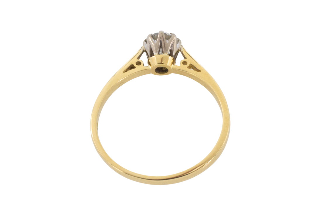 .50 carat diamond solitaire ring-engagement rings-The Antique Ring Shop