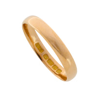 22 carat gold wedding band from 1925-wedding rings-The Antique Ring Shop