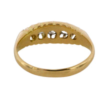 Victorian five stone diamond ring from 1898-Antique rings-The Antique Ring Shop