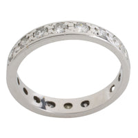14 carat white gold diamond eterinty band-wedding rings-The Antique Ring Shop