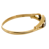 Edwardian five stone old cut diamond ring