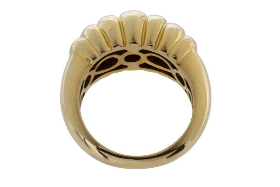 18 carat gold cocktail ring-Vintage Rings-The Antique Ring Shop