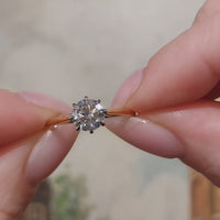 .80 carat diamond solitaire ring