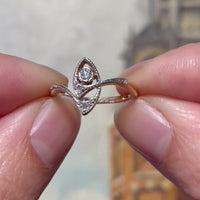 Vintage Art Nouveau style diamond ring