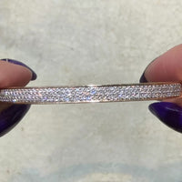14 karaat gouden armband met diamant