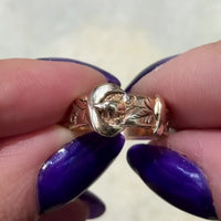 Antieke gesp ring uit 1914